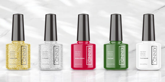 Quick-Dry Nail Polish for the Christmas Season 2024 - Kinnd Nails